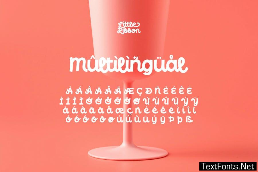 Little Ribbon - Cutie Type Font