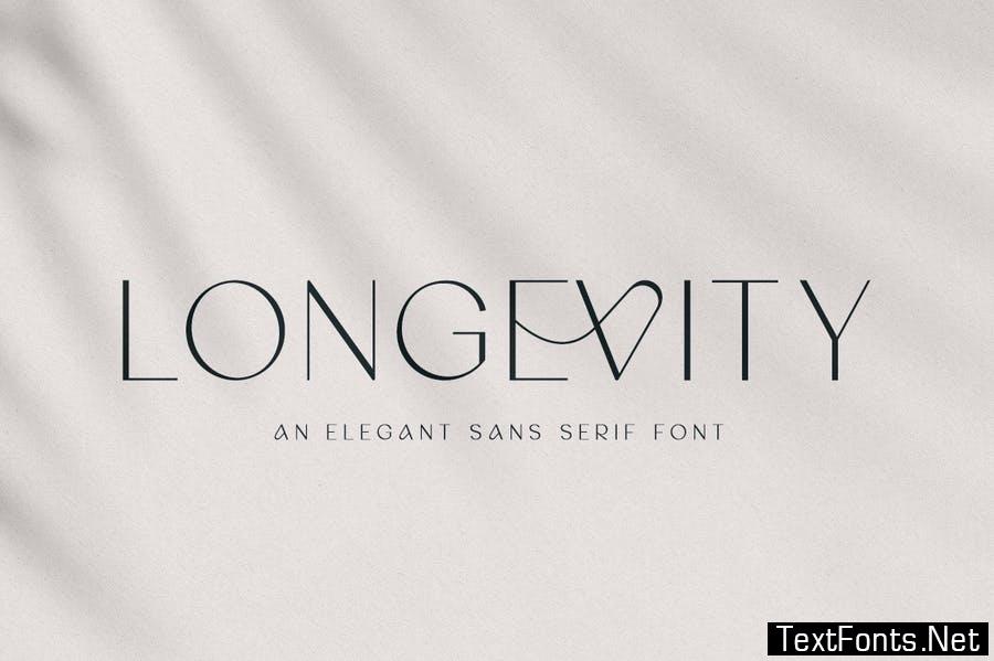 Longevity - Modern Stylish Font