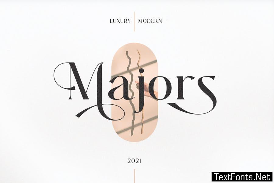 Majors A luxe serif Font