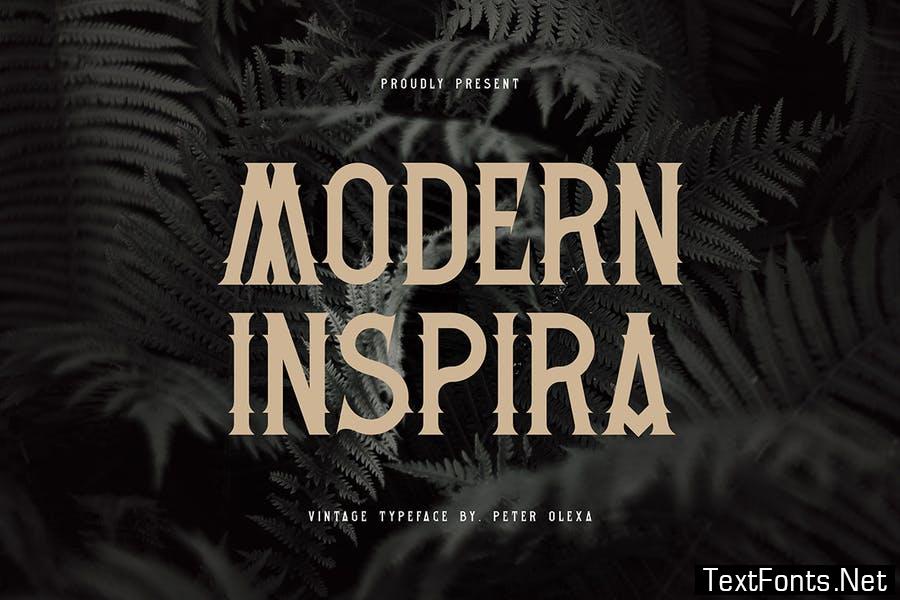 Modern Inspira Vintage Font