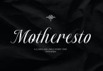 Motheresto - Classic Elegant Script Font