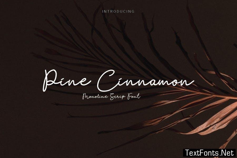 Pine cinnamon Font