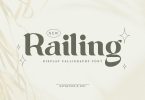 Railing Font