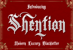 Shention Font