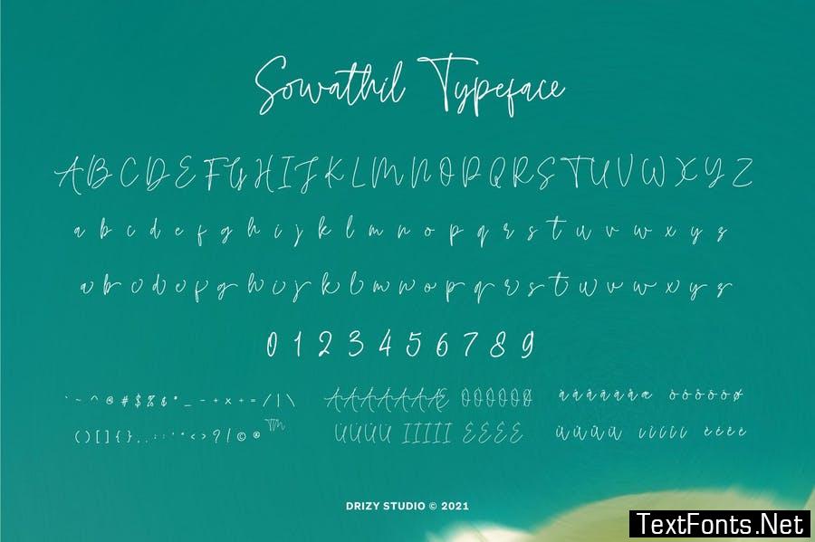 Sowathil Font