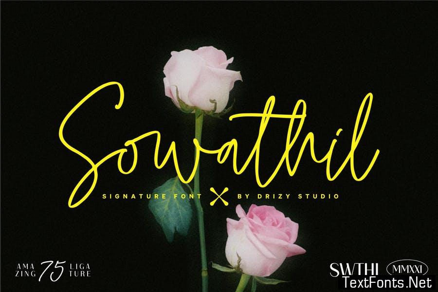 Sowathil Font