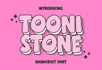 Toonistone Handcraft Font