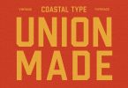 Union Made Font
