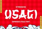 USAGI Faux Japanese Font