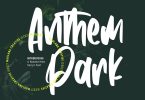 Anthem Park Handwritten Font