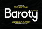 Baroty Font