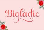 Bigladie Font