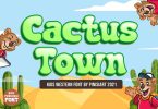 Cactus Town - Kids Font