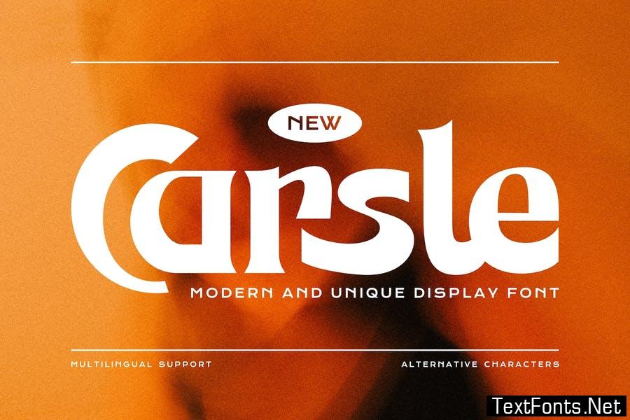 Carsle Font