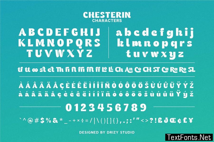 Chesterin Font