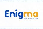Enigma - Logo Font
