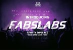 Fabslabs - Bold Sporty Sans Serif Font