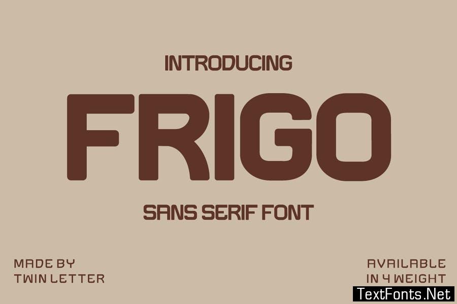 Frigo Font