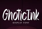 Ghotic Ink Font