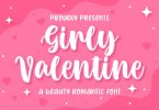 Girly Valentine a Beauty Romantic Font