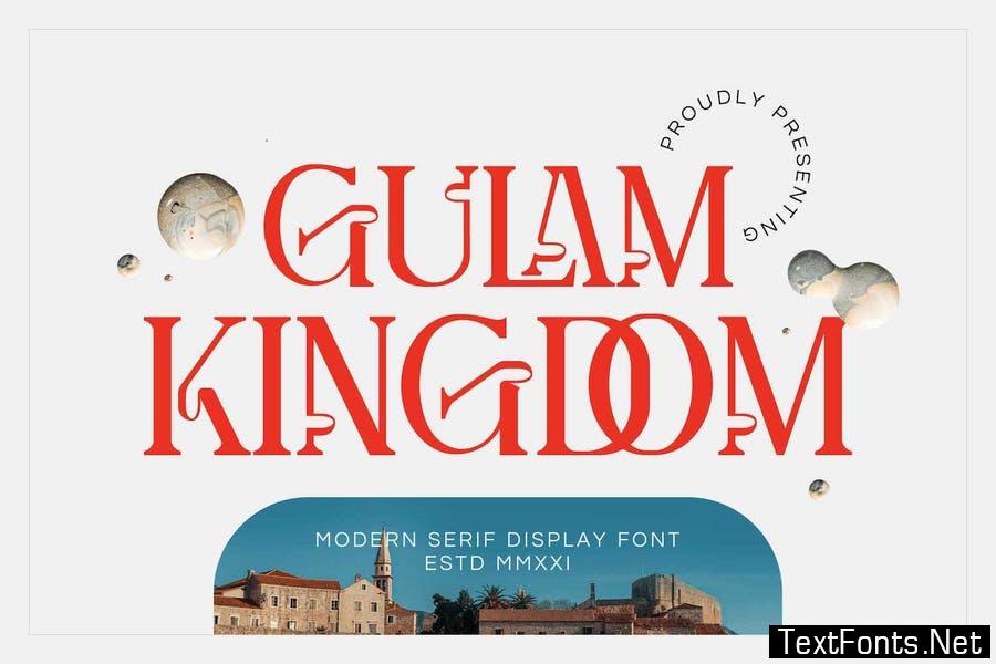 Gulam Kingdoom Font