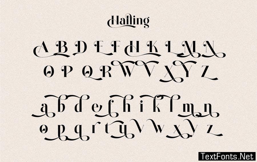 Halling Font