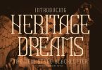Heritage Dream New Style Blackletter LS Font