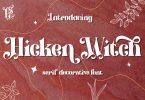 Hicken Witch - Decorative Font