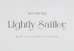 Lightly Sailler Font