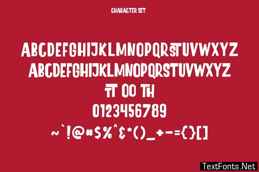 Loskatos Unique Display Font