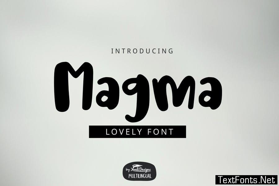 Magma Font