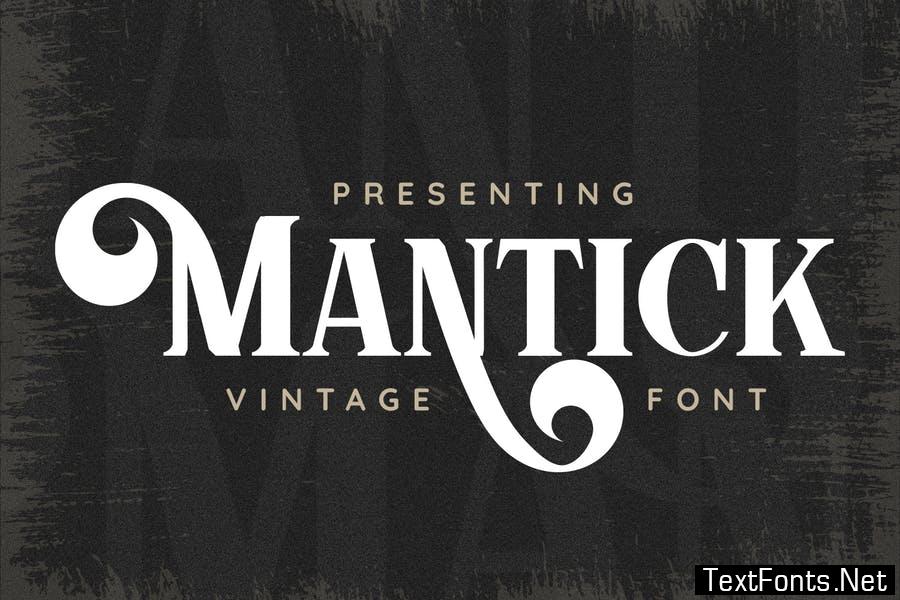 Mantick Font