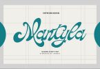 Mantyla - Hippie Script Font