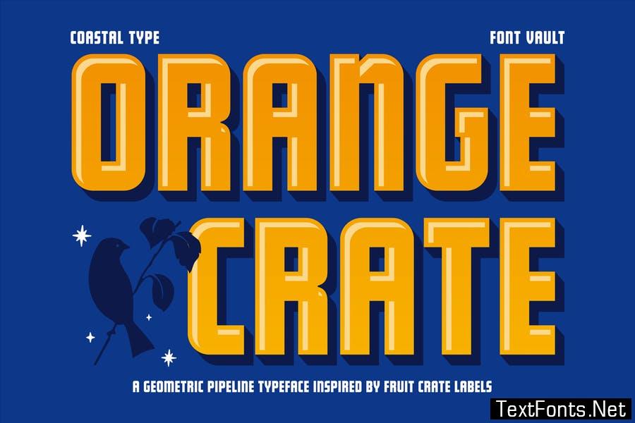 Orange Crate Font