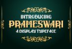 Prameswari Vintage Serif Block font