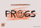 Progs Handwriting Font