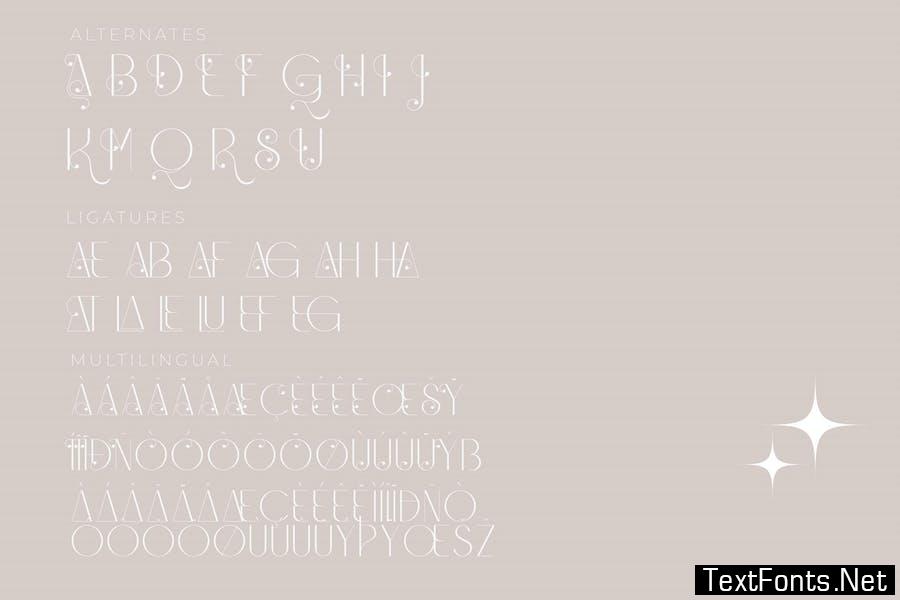 Qegor Modern Display Font