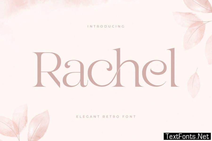 Rachel - Elegant Retro Serif Font