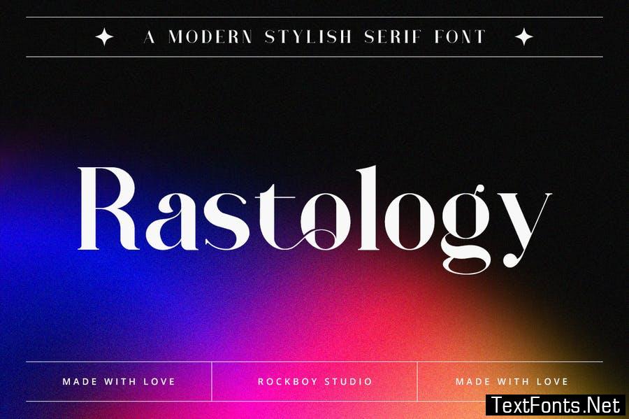 Rastology - Modern Stylish Font
