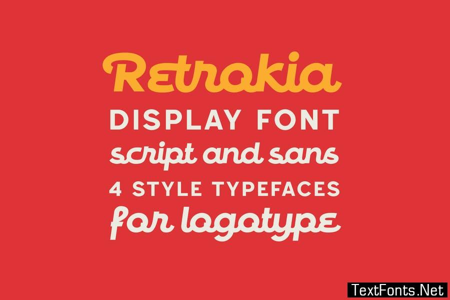 Retrokia - Display Font