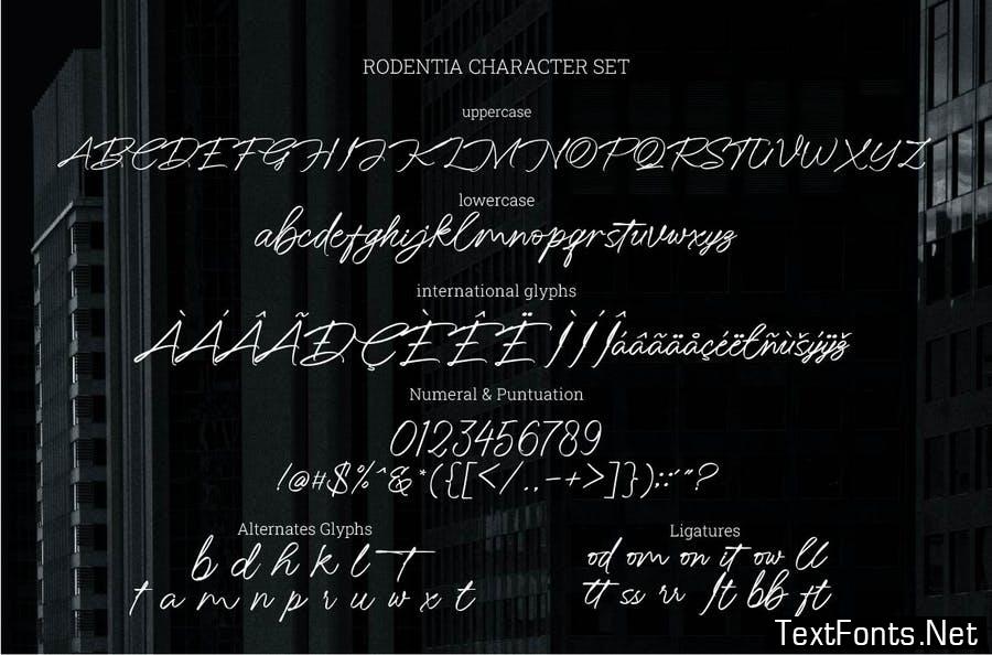Rodentia - Handwritten Font