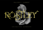 Rostley - Serif Font