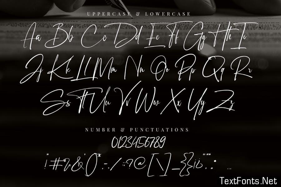 Signattimes - Stylish Signature Font