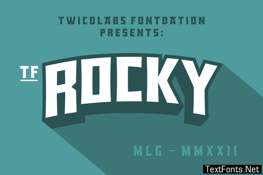 TF-Rocky Font