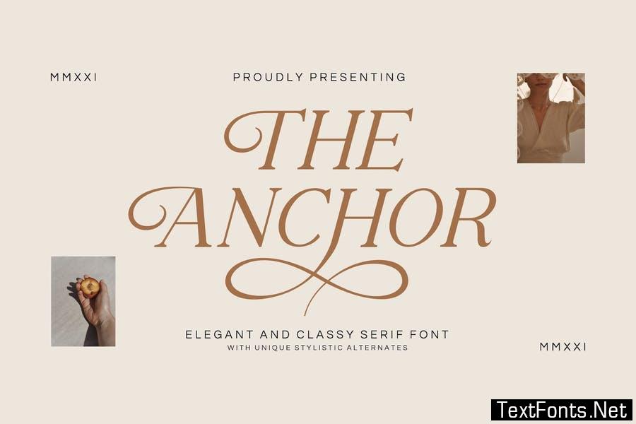 The Anchor Font