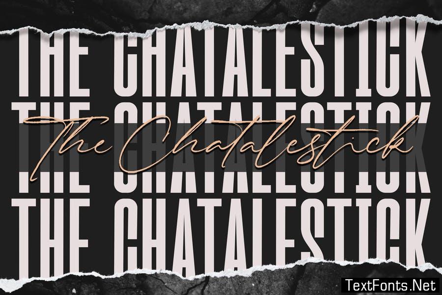 The Chatalestick - Classy Font Duo