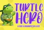 Turtle Hero - Display Font
