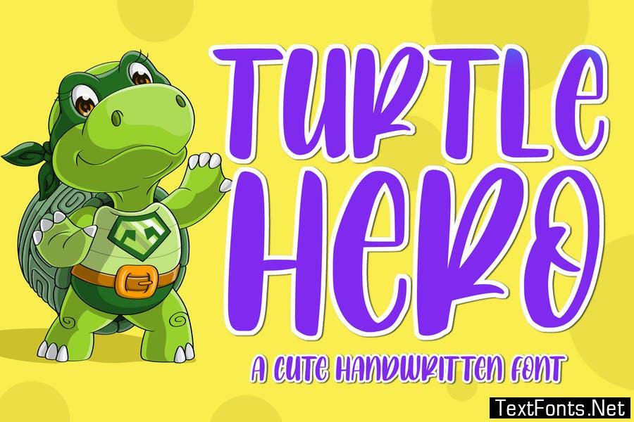 Turtle Hero - Display Font