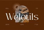Welotils Font