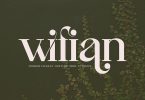 Wifian Ligature Serif Typeface Font